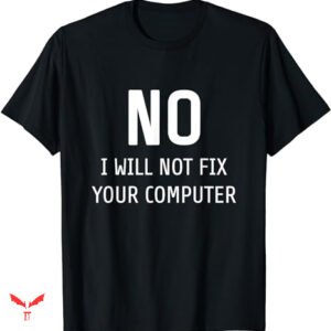 Ok Computer T-shirt Funny IT Tech