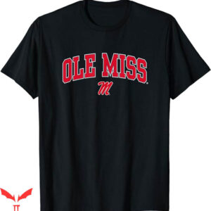 Ole Miss T-Shirt Arch Over Black T-Shirt Trending