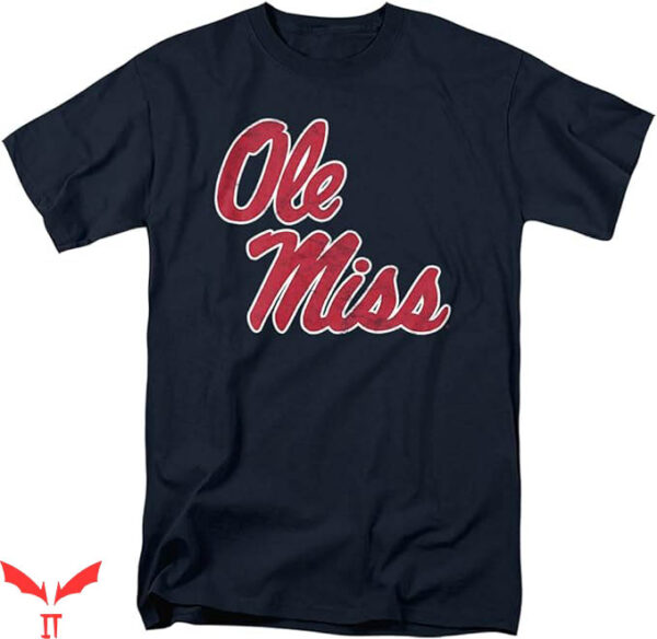 Ole Miss T-Shirt Logovision Official Collegiate Primary