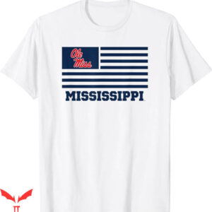 Ole Miss T-Shirt Mississippi American Flag T-Shirt Trending