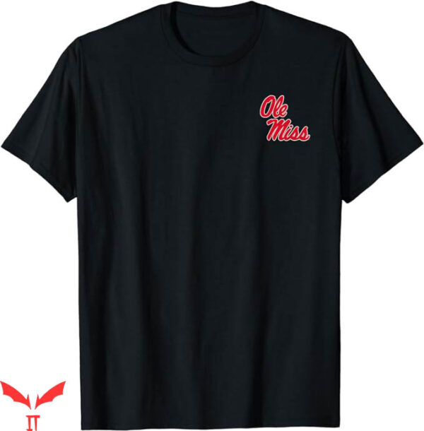 Ole Miss T-Shirt Mississippi Ole Miss Left Chest Icon TShirt