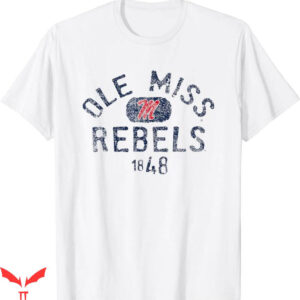 Ole Miss T-Shirt Rebels 1848 Vintage Logo T-Shirt Trending