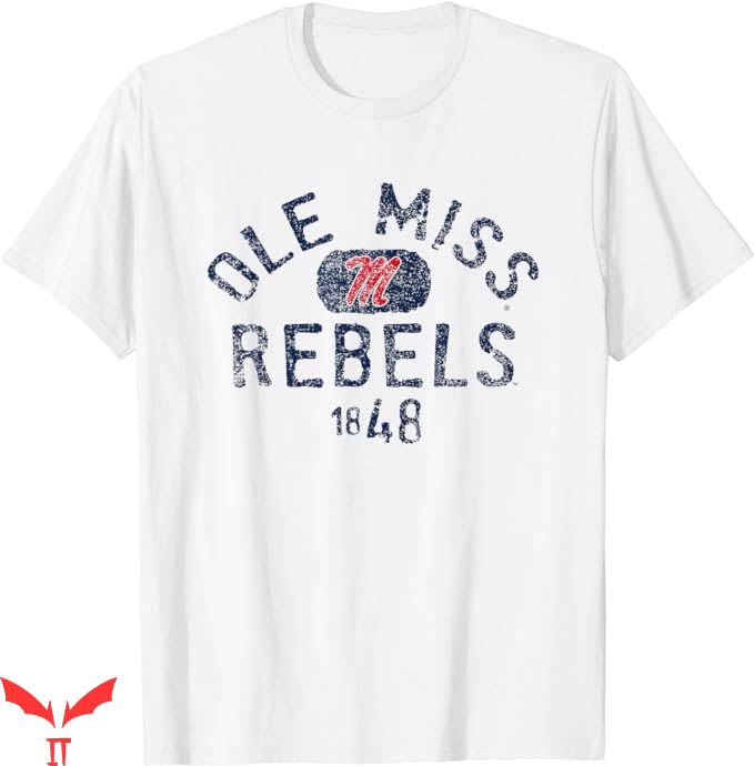 Ole Miss T-Shirt Rebels 1848 Vintage Logo T-Shirt Trending Ole Miss T-Shirt Rebels 1848 Vintage Logo T-Shirt Trending