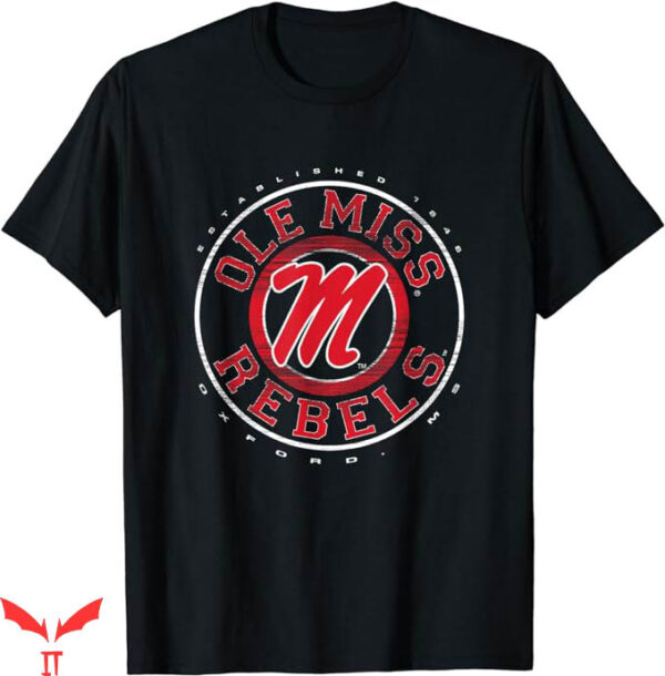 Ole Miss T-Shirt Showtime Distressed T-Shirt Trending