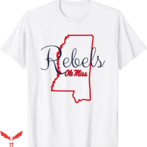 Ole Miss T-Shirt State Officially Licensed T-Shirt Trending
