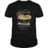 Once upon the time there was a girl who really loved dogs and tennis it was me the end shirt