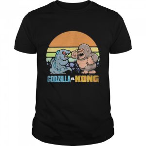 One Will Fall Godzilla And Kong Thank You For The Memories 2021 Vintage Retro T-shirt