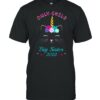 Only Child Big Sister 2022 Girls Cat Unicorn Shirt