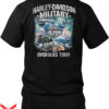 Orange Harley Davidson T-Shirt Overseas Tour Trending