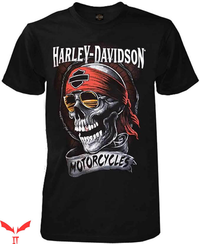 Orange Harley Davidson T-Shirt Shady Skull T-Shirt Trending Orange Harley Davidson T-Shirt Shady Skull T-Shirt Trending