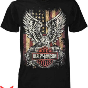 Orange Harley Davidson T-Shirt Trending