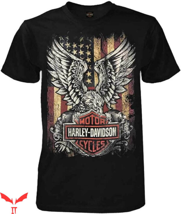 Orange Harley Davidson T-Shirt Trending