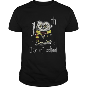 Owl Teacher 100th Day Of School Harry Potter shirt