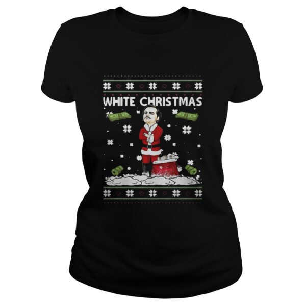 Pablo Escobar White Christmas Sweat Shirt