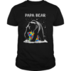 Papa bear autism awareness shirt