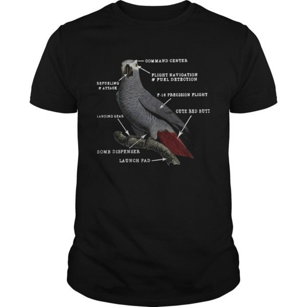 Parrot Anatomy shirt