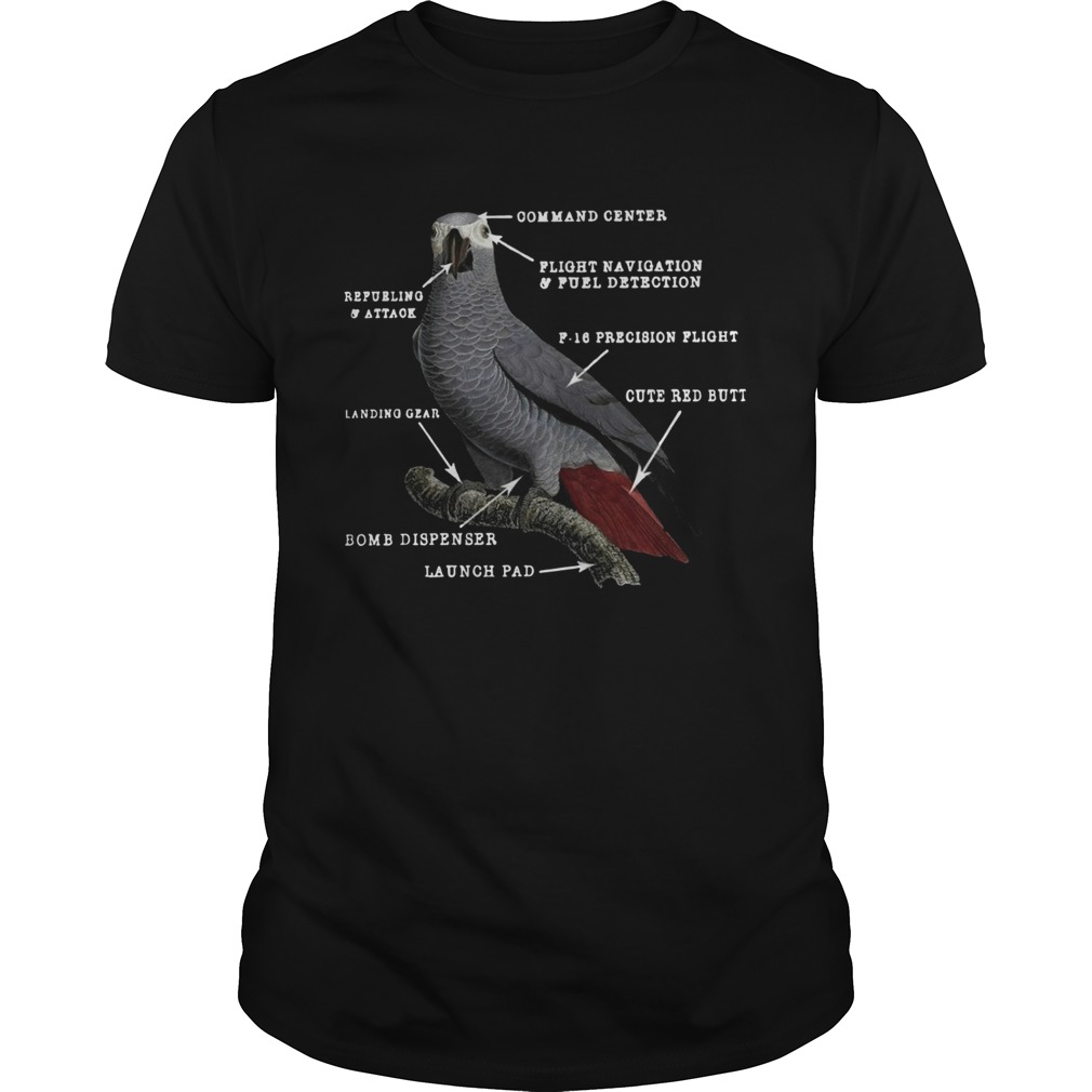 Parrot Anatomy shirt Parrot Anatomy shirt