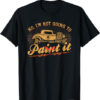 Paul Walker T-shirt Hot Rod Rusty Car