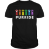 Paws Cat Purride shirt