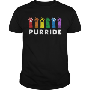 Paws Cat Purride shirt