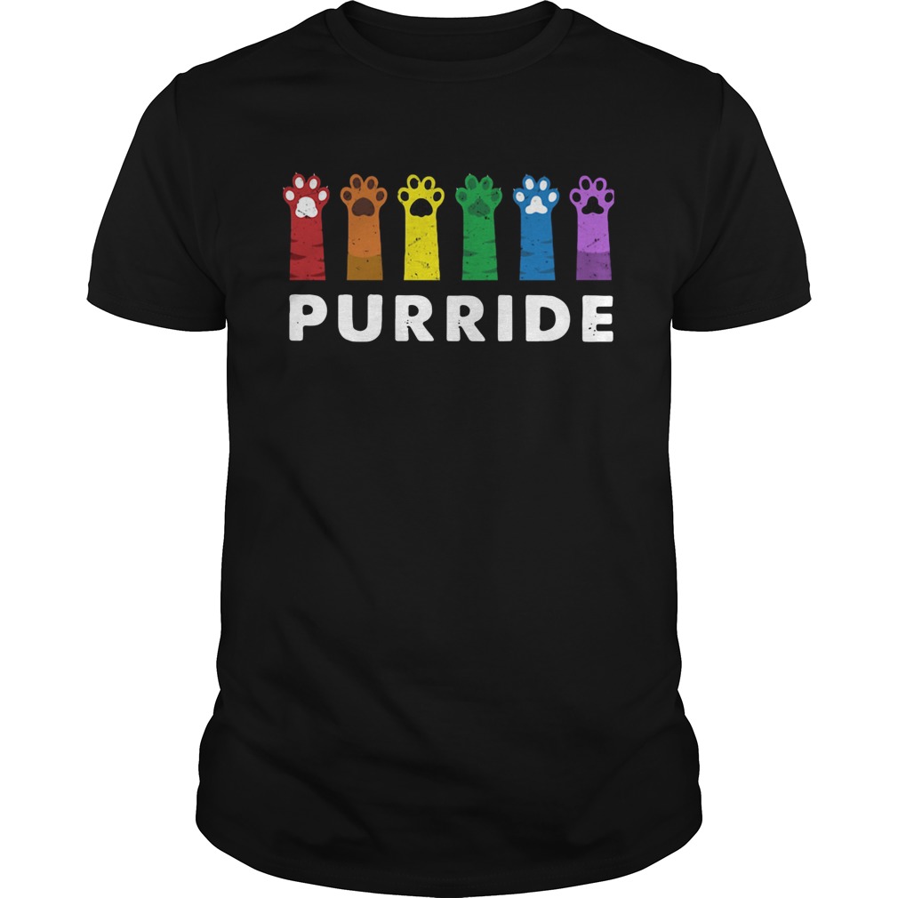 Paws Cat Purride shirt Paws Cat Purride shirt