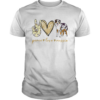Peace Love Aussie shirt