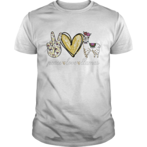 Peace love Llamas shirt