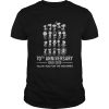 Peanuts 70th anniversary 1950 2020 thank you for the memories shirt