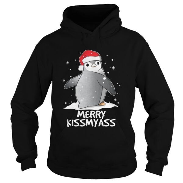 Penguins Merry Christmas Merry Kissmyass shirt