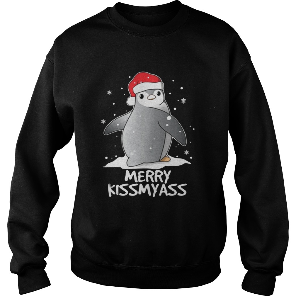 Penguins Merry Christmas Merry Kissmyass shirt Penguins Merry Christmas Merry Kissmyass shirt