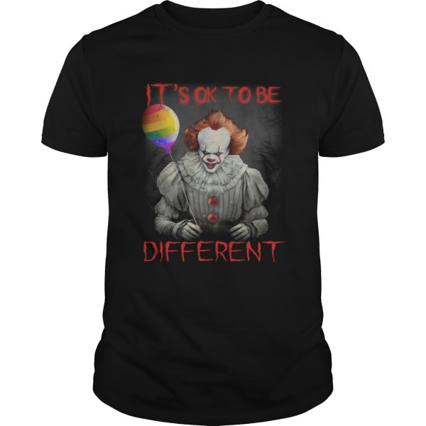 Pennywise its ok to be different shirt