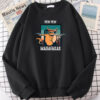 Pew Pew Madafakas’ Womens Vintage Cat Sweatshirt