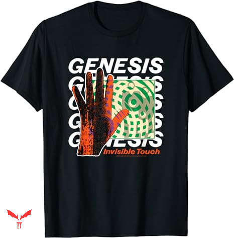 Phil Collins T-shirt Genesis Text Phil Collins T-shirt Genesis Text