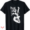Phil Collins T-shirt Guitar Cat