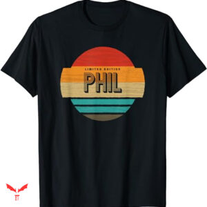 Phil Collins T-shirt Retro Circle