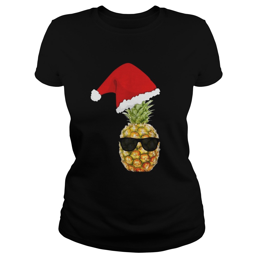 Pineapple Santa Christmas Shirt Pineapple Santa Christmas Shirt