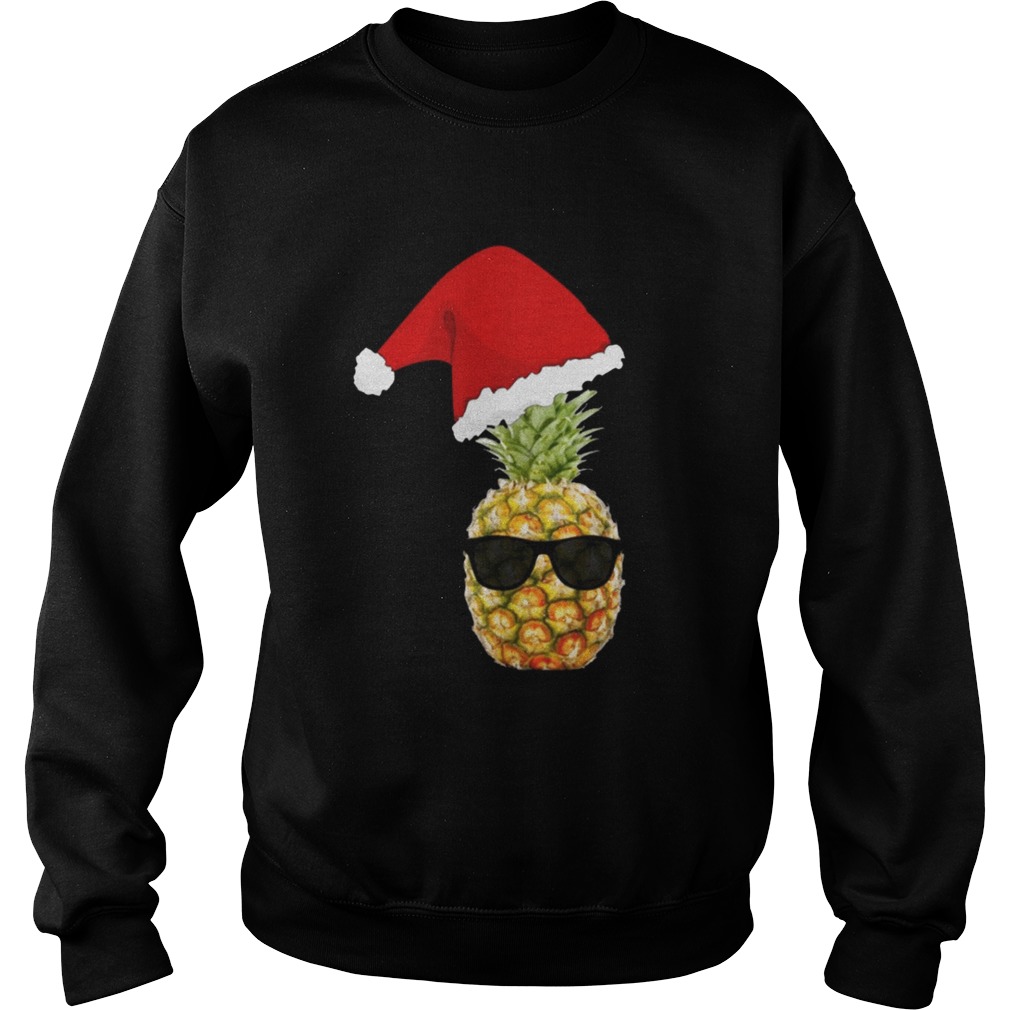 Pineapple Santa Christmas Shirt Pineapple Santa Christmas Shirt