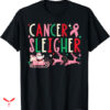 Pink Christmas T-shirt Breast Cancer Christmas