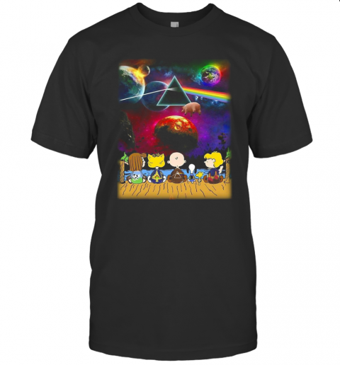 Pink Floyd Snoopy And Friends T-Shirt Pink Floyd Snoopy And Friends T-Shirt