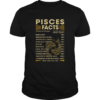 Pisces Facts Serving per container Daily Value shirt