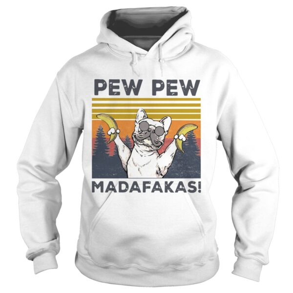 Pitbull Banana Pew Pew Madafakas Vintage shirt