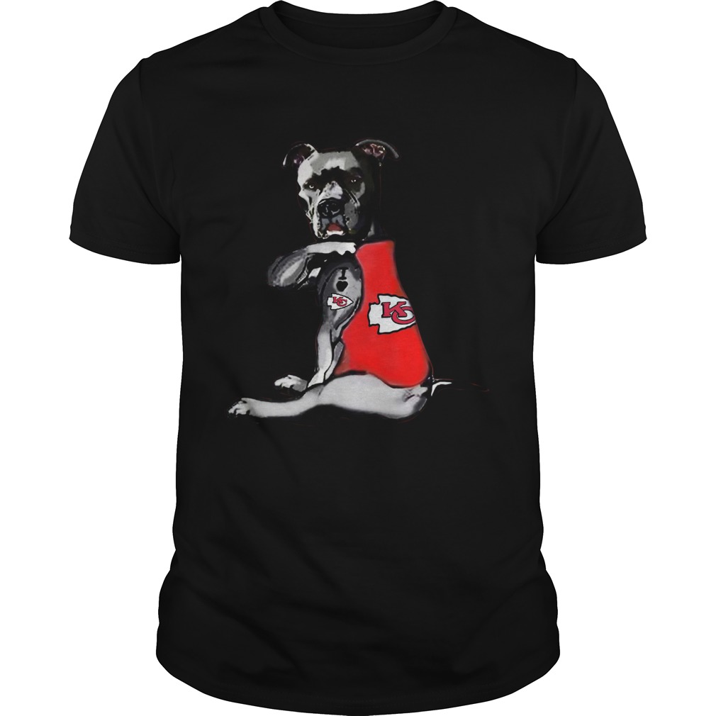 Pitbull Rottweiler I Love Kansas City Chiefs shirt Pitbull Rottweiler I Love Kansas City Chiefs shirt