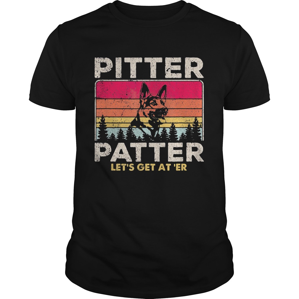 Pitter patter lets get ater Dog vintage shirt Pitter patter lets get ater Dog vintage shirt
