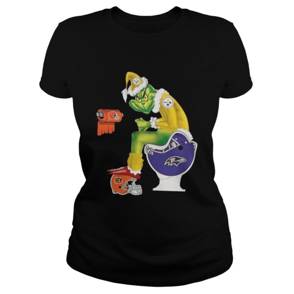 Pittsburgh Steelers Santa toilet shirt