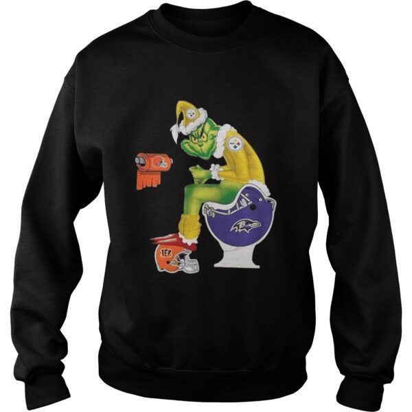 Pittsburgh Steelers Santa toilet shirt