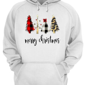 Plaid Christmas Trees T Shirt 3