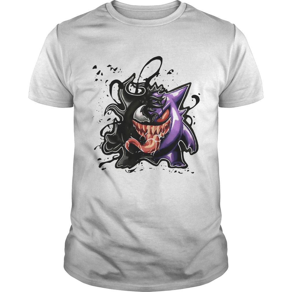 Pokemon Gengar Venom fusion shirt Pokemon Gengar Venom fusion shirt