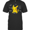 Pokemon Playing Game Pikachu Pew T-Shirt