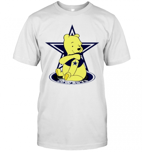 Pooh Tattoo Dallas Cowboys T-Shirt Pooh Tattoo Dallas Cowboys T-Shirt