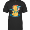 Pooh Tattoo Miami Dolphins T-Shirt